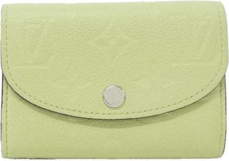 Louis Vuitton Vert Monogram Empreinte Coin Purse/Coin Case (Pre-Owned)
