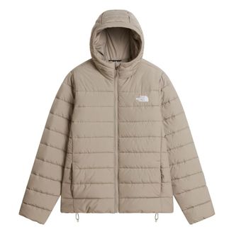 The North Face Aconcagua Hooded Jacket - Heren - Ski Jassen - Beige - S - Leer - Fitness