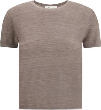 Lisa Yang T-shirt Ira a coste - Marrone