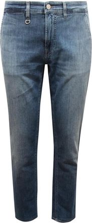 Siviglia Lorettello Zip D0018 - Heren - Slim Fit Jeans - Blauw - W32 - Denim - Jeans