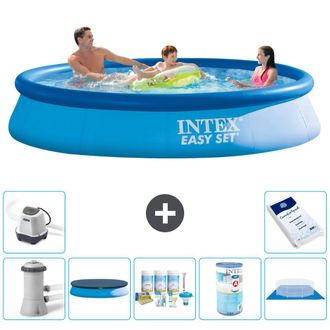 Intex Piscina Easy Set Redonda - 366x76 Cm - 8-piezas S31011