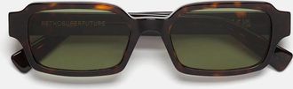 Retro Superfuture Sunglasses Carino 3627 8 Ze Brown/Green Unisex