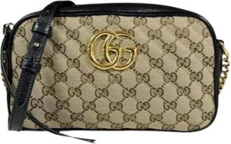 Gucci Pre-owned Vintage Schoudertas - Dames - Vintage Schoudertas - Beige - ONE Size - Vintage