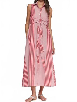 Vilagallo Margas Dress In Red