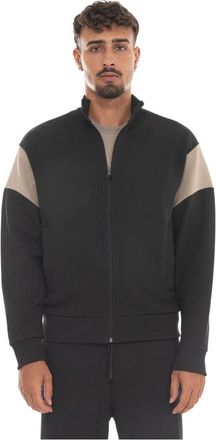 HUGO BOSS Union Skaz Zip Sweatshirt - Heren - Vesten met rits - Zwart - 2XL - Katoen - Hoodies & sweatvesten