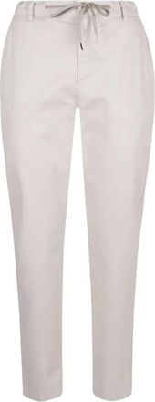 Eleventy Pantalaccio - Dames - Straight fit broeken - Beige - 2XL - Katoen - Broeken
