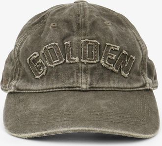 Golden Goose Cappello Baseball Deconstructed in cotone washed - GOLDEN GOOSE DELUXE BRAND - gender_Man