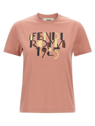 Fendi Womens Roma 1925 T-Shirt