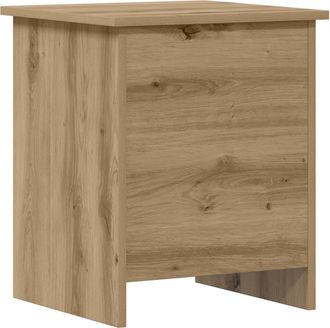 vidaXL Ba&uacute;l De Almacenamiento Roble Artisan 40 X 40 X 50 Cm Vidaxl