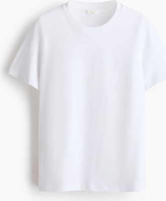H&M MAMA Still-T-Shirt aus Baumwolle - White