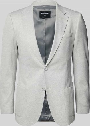 Strellson Slim Fit 2-Knopf-Sakko mit Eingrifftaschen Modell Arndt3 in Beige, Gr&ouml;&szlig;e 54