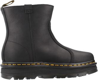Dr. Martens Zebzag Rigger Enkellaarzen - Dames - Enkellaarsjes - Zwart - 40 EU - Schoenen