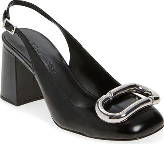 Marc Jacobs The Pop J Marc Slingback Pump in Black at Nordstrom, Size 36