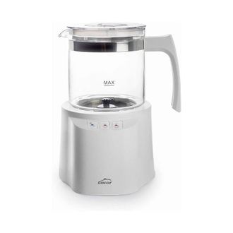 Lacor Espumador De Leche 3 En 1 Con Recipiente, Base De Acero Inoxidable, 250 Ml, Blanco - 3600 W