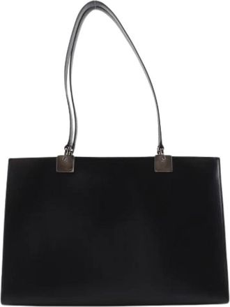 Ferragamo Pre-owned Tote Bag - Dames - Vintage Shopper - Zwart - ONE Size - Leer - Vintage