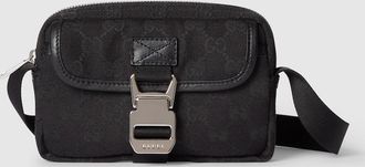 Gucci GG Canvas Mini Bag, Black, GG Canvas