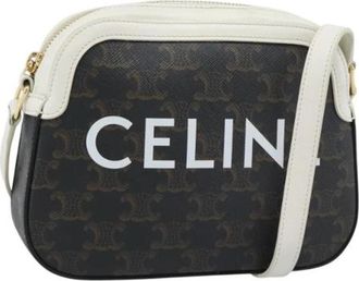 Celine Pre-owned Vintage Schoudertas - Dames - Vintage Schoudertas - Zwart - ONE Size - Leer - Vintage