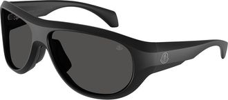 Moncler ME8013 BLEACHER 500687 Mens Sunglasses Black Size 65