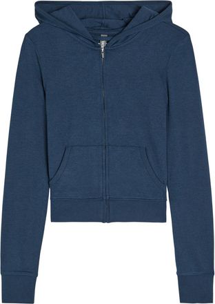 Vuori Clothing Halo Mini Hooded Jersey Sweatshirt - Navy - XL (UK16 / XL)