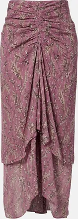 Veronica Beard Sira floral midi skirt