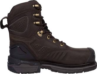 Keen Mens Philadelphia 8 Lace Up Carbon Fiber Toe Work Boots In Black