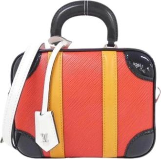 Louis Vuitton Pre-owned Mini Bags, female, Red, Size: ONE SIZE Pre-owned Valisette BB Shoulder Bag