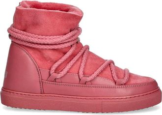 INUIKII Stivali stringati in pelle - Rosa