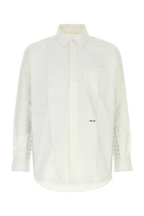 A.P.C. White Relaxed Solid Shirt