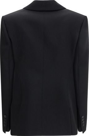 Givenchy Womens Jacket Cut-Out Black Outer: Wool