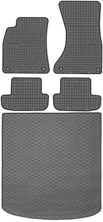 OEM Juego De Alfombrillas De Goma Para Coche Y Alfombrilla Para Maletero Para Audi A5 8t Sportback (2009-09.2016)