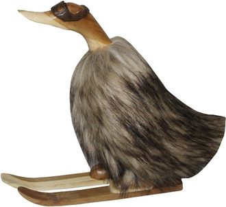 Sagebrook Home 11In Skiing Duck With Goggles