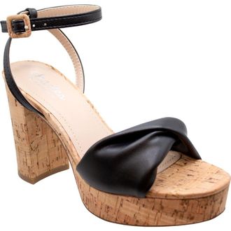Charles by Charles David Madelina Platform Sandal in Black-Sm at Nordstrom Rack, Size 6.5