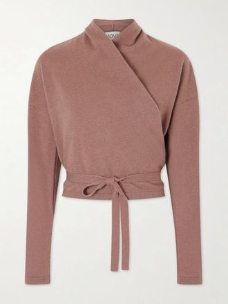 Tove Cardigan A Portafoglio In Cashmere Kay - Rosa