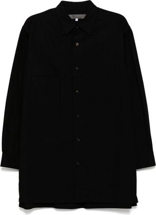 Yohji Yamamoto cotton shirt - men - Cotton - 3 - Black