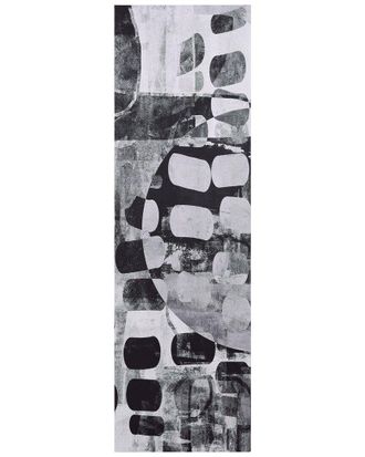 Empire Art Direct Monochrome Abstract Panel Ii Wrapped Canvas Wall Art