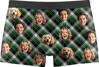 Generic Personalised Boxers For Men,Heart Boxers With Face On Personalised,Funny Boxer Briefs Mens,Personalised Gifts For Men Him Boyfriends Daddy Husband Bir