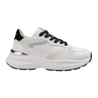 Crime London Sneakers, male, White, Size: 6 US Faith Deluxe Sneaker
