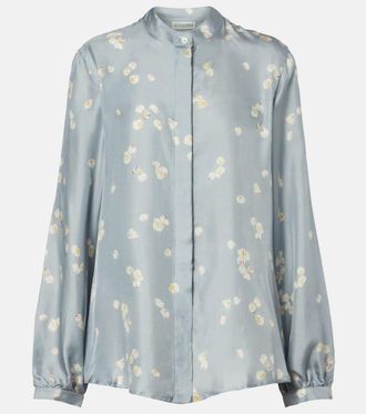 Altuzarra Camicia Magee in seta con stampa