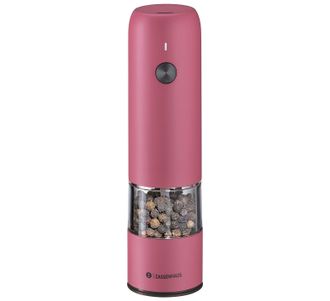 Zassenhaus Koln Rechargeable Salt or Pepper Mill, 5.5 H x 1.5, Chrome