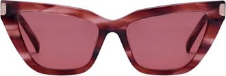 MCM Occhiali da sole cat-eye - Rosa