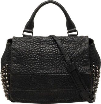 MCM Studs Leather 2way Bag