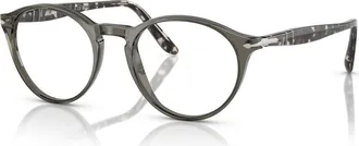 Persol 50mm Phantos optical glasses in Grey at Nordstrom