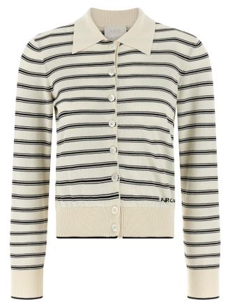 A.P.C. Striped Cardigan