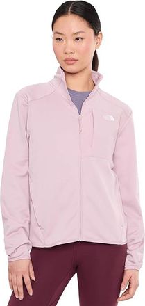 The North Face TNFtm Performance Fleece Full Zip Jacket Womens Coat Metal Pink : 2XL, Elastane/Polyester
