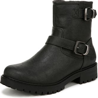 Blowfish Womens Raven Strap Biker Boot, Black, UK 4