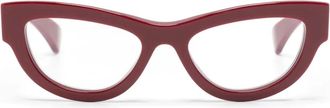 Gucci Occhiali cat-eye - Rosso