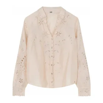 Gustav Overhemden, Dames, Beige, 2Xs, Shirts