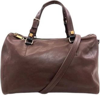 Celine Pre-owned Handbags, female, Brown, Size: ONE SIZE Pre-owned Vintage Handbag