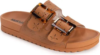 Muk Luks Womens Grand Cayman Sandal in Tan at Nordstrom, Size 10