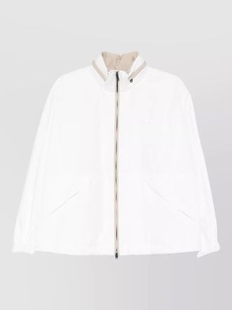 Brunello Cucinelli front pocket long sleeve blouson jacket